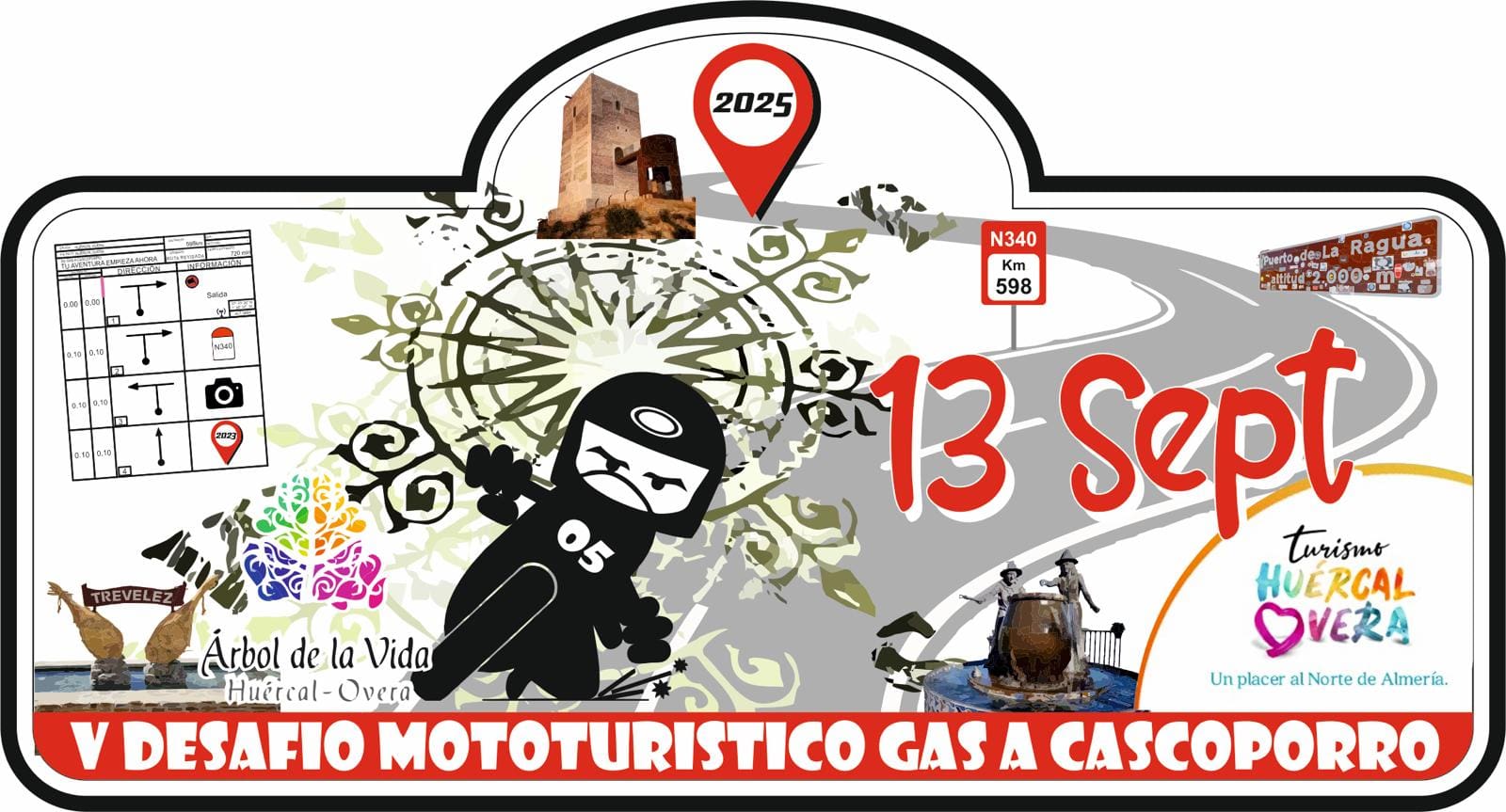 CARTEL-V-DESAFIO-GAS-A-CASCOPORRO-2025-UNUMOVE-1.jpg V DESAFIO MOTOTURISTICO GAS A CASCOPORRO by #ALOROADBOOK - Imagen 1